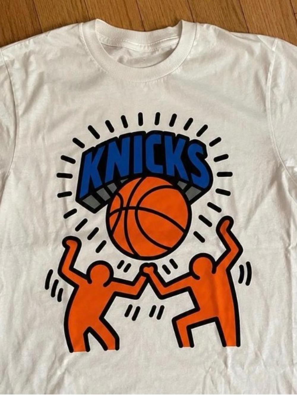 New York Knicks Graphic Tee - White